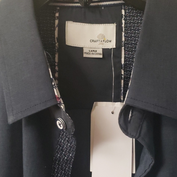 Stretchy slim button up - Picture 2 of 2